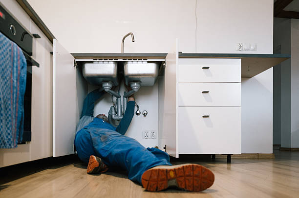 Professional Drain Cleaning technician working in Hermitage, PA